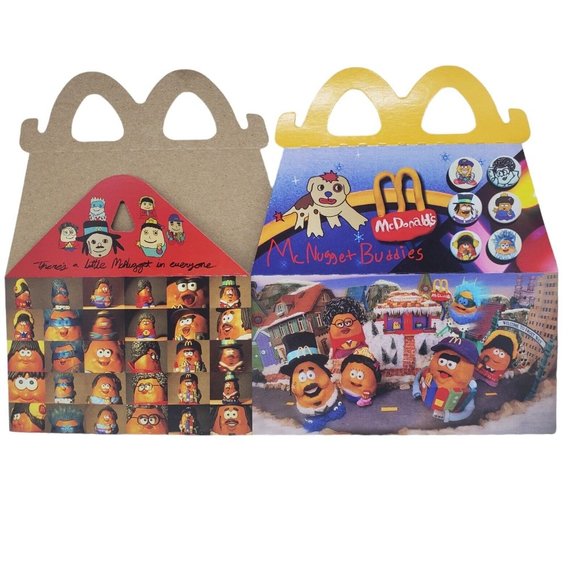 2023 Kerwin Frost McNugget Buddies Waffutu Toy Adult Happy Meal Box SEALED - Picture 5 of 10